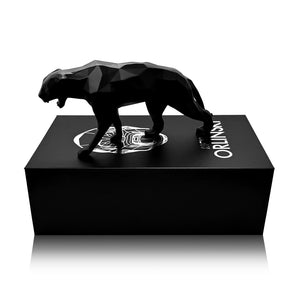 RICHARD ORLINSKI 'Panther' (2024) Matte Black Resin Art Figure