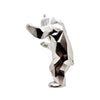 RICHARD ORLINSKI 'Standing Bear' (2025) Matte Silver Resin Designer Art Figure - Signari Gallery 