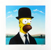 RIPOFF 'Rene Magritte's Homer' (2022) Archival Pigment Print - Signari Gallery 