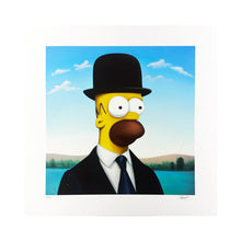 Load image into Gallery viewer, RIPOFF &#39;Rene Magritte&#39;s Homer&#39; (2022) Archival Pigment Print - Signari Gallery 