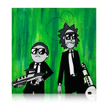 Load image into Gallery viewer, RITEHAND ROBOT &#39;Rick &amp; Morty&#39; Original on Canvas - Signari Gallery 