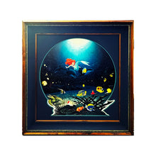 Load image into Gallery viewer, ROBERT WYLAND 'Ariel's Ocean Ride' (2005) Gallery Framed Giclee on Canvas