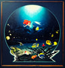 ROBERT WYLAND 'Ariel's Ocean Ride' (2005) Gallery Framed Giclee on Canvas