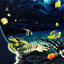 Load image into Gallery viewer, ROBERT WYLAND 'Ariel's Ocean Ride' (2005) Gallery Framed Giclee on Canvas