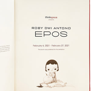 ROBY DWI ANTONO 'EPOS' (2019) Hand-Signed Hardcover Book