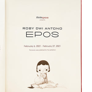 ROBY DWI ANTONO 'EPOS' (2019) Hand-Signed Hardcover Book