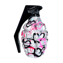 Load image into Gallery viewer, ROCKY ASBURY &#39;Love Bomb&#39; (2022) Huge Hand-Painted Hand-Grenade