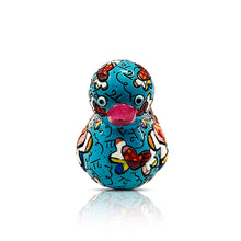 Load image into Gallery viewer, ROMERO BRITTO &#39;Flying Hearts Duck&#39; (2016) Miniature Sculpture - Signari Gallery 