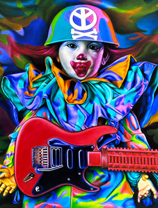 RON ENGLISH 'Combrat Rising' Archival Pigment Print - Signari Gallery 