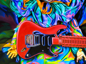 RON ENGLISH 'Combrat Rising' Archival Pigment Print - Signari Gallery 