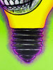 RON ENGLISH 'Light Cult Crypto Club: Framed Bulb' (green) UV-Cured Print on Aluminum - Signari Gallery 