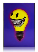 Load image into Gallery viewer, RON ENGLISH &#39;Light Cult Crypto Club: Framed Bulb&#39; (2023) UV-Cured Print on Aluminum - Signari Gallery 