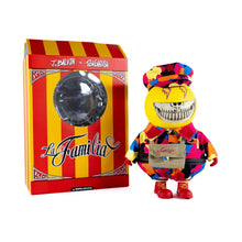 Load image into Gallery viewer, RON ENGLISH x JBALVIN &#39;La Familia Grin&#39; (2021) HAND-SIGNED Vinyl Art Figure