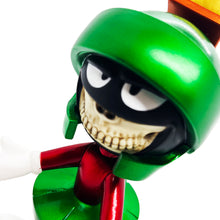 Load image into Gallery viewer, RON ENGLISH x WB &#39;Marvin the Martian Grin&#39; (2020) Metallic Designer Vinyl Art Figure*