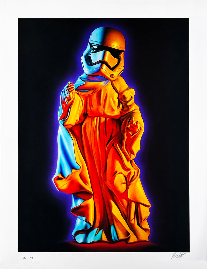 RON ENGLISH 'Stormtrooper Messiah' (2021) Archival Pigment Print (PP) - Signari Gallery 