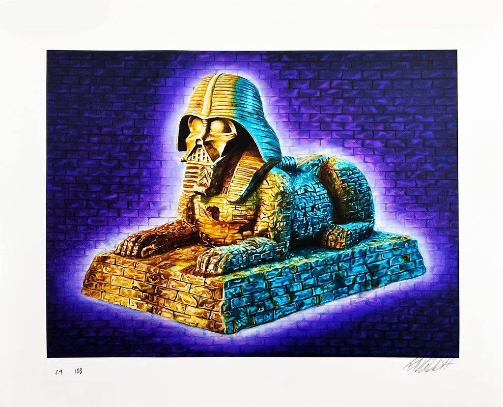 RON ENGLISH 'Vader Sphinx' (2021) Archival Pigment Print - Signari Gallery 