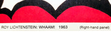 Load image into Gallery viewer, ROY LICHTENSTEIN 'WHAAM!' (1963-1986) Rare Original Diptych Serigraph Print