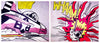 ROY LICHTENSTEIN 'WHAAM!' (1963-1986) Rare Original Diptych Serigraph Print