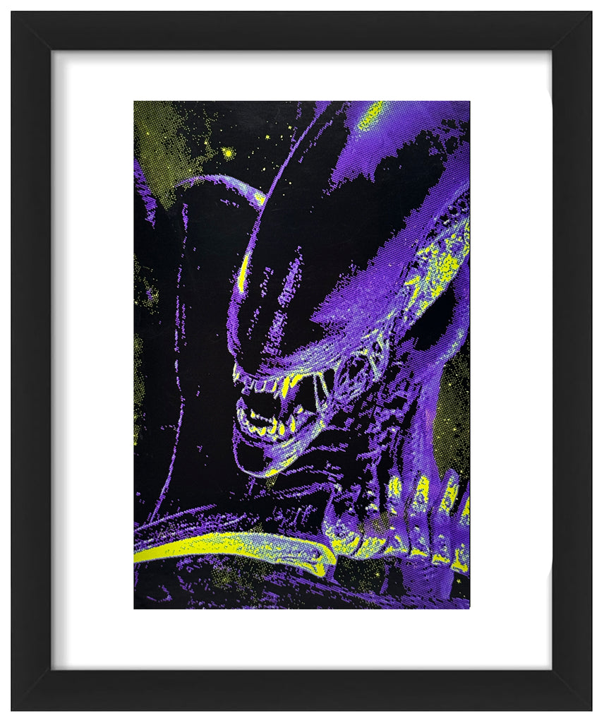 RUCKING FOTTEN 'Aliens' (2021) Original Framed Show Card - Signari Gallery 