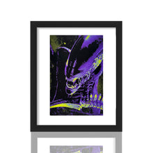 Load image into Gallery viewer, RUCKING FOTTEN &#39;Aliens&#39; (2021) Original Framed Show Card - Signari Gallery 