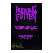 Load image into Gallery viewer, RUCKING FOTTEN &#39;Aliens&#39; (2021) Original Framed Show Card - Signari Gallery 