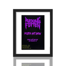 Load image into Gallery viewer, RUCKING FOTTEN &#39;Aliens&#39; (2021) Original Framed Show Card - Signari Gallery 