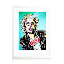 Load image into Gallery viewer, RYAN ROADKILL &#39;Whiskey Throttle Marilyn&#39; (2019) Custom Framed Giclee Print - Signari Gallery 