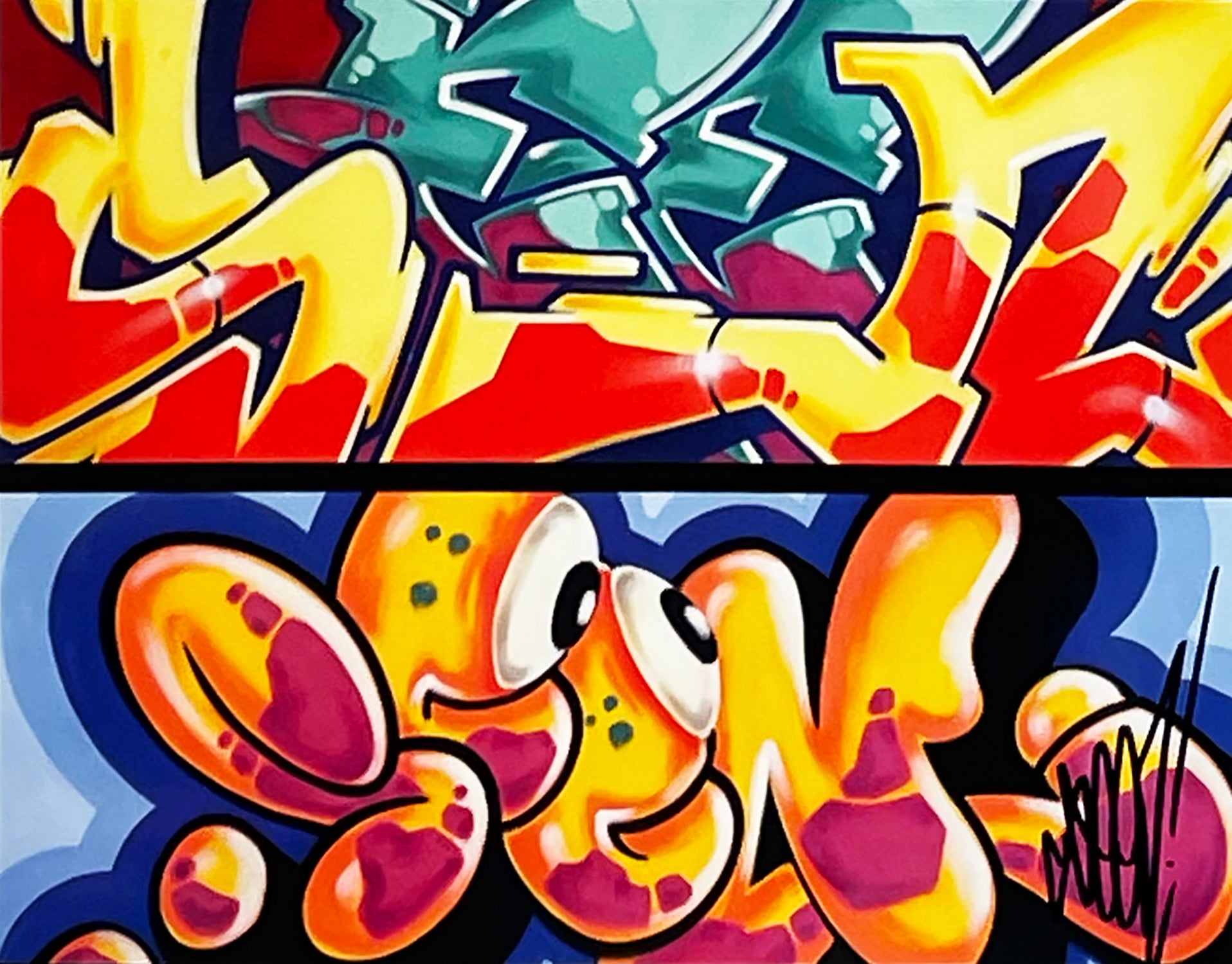 SEEN 'Graffiti Mix 1 + 2' (2021) Screen Print Poster Set | Signari 