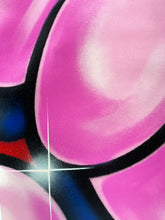 Load image into Gallery viewer, SEEN &#39;Original Painting #9969&#39; (pink) Original Bubble-Tag on Canvas - Signari Gallery 