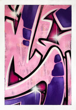 Load image into Gallery viewer, SEEN &#39;Original Painting #8809&#39; (pink/purple) Original on Canvas - Signari Gallery 