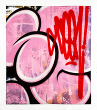 Load image into Gallery viewer, SEEN &#39;Original Painting #8905&#39; (pink) Original on Canvas - Signari Gallery 