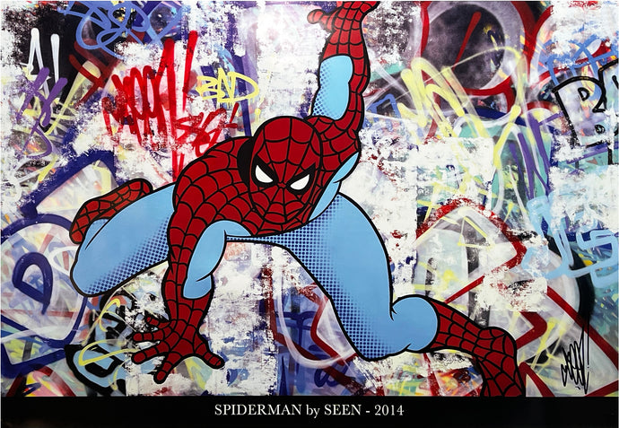 SEEN 'Spider-man' (2021) Screen Print Poster - Signari Gallery 