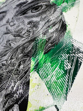 Load image into Gallery viewer, SNIK &#39;For a Moment&#39; (2024) Hand-Painted Multiple Print (green)