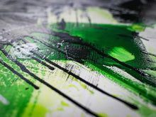 Load image into Gallery viewer, SNIK &#39;For a Moment&#39; (2024) Hand-Painted Multiple Print (green)