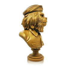 Load image into Gallery viewer, SSUR x 3DRetro &#39;Rebel Ape&#39; (2013) DesignerCon Excl. Vinyl Art Bust (gold)