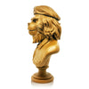 SSUR x 3DRetro 'Rebel Ape' (2013) DesignerCon Excl. Vinyl Art Bust (gold)