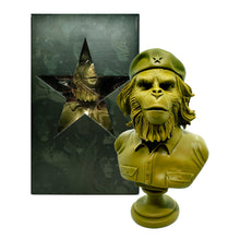 Load image into Gallery viewer, SSUR x 3DRetro &#39;Rebel Ape&#39; (2013) Rare Designer Vinyl Art Bust (Army green)