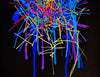 SABER 'Chromatic Tags Scroll' (2024) Hand-Painted Multiple on Paper
