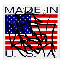 Load image into Gallery viewer, SABER &#39;Made in the U.S.A.&#39; (2024) Hand-Signed Sticker Framed Display