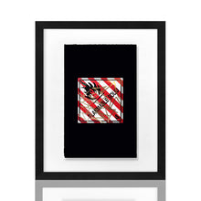 Load image into Gallery viewer, SABER &#39;Spider&#39; (2024) Float-Framed Original Hand-Drawn Sketch + Sticker