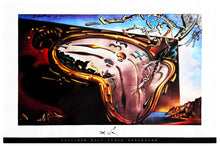 Load image into Gallery viewer, SALVADOR DALI 'Clock Explosion' (1988) Offset Lithograph Poster