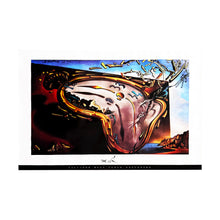 Load image into Gallery viewer, SALVADOR DALI 'Clock Explosion' (1988) Offset Lithograph Poster