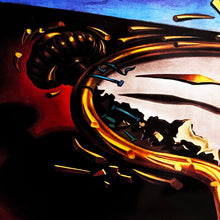 Load image into Gallery viewer, SALVADOR DALI 'Clock Explosion' (1988) Offset Lithograph Poster