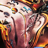 SALVADOR DALI 'Clock Explosion' (1988) Offset Lithograph Poster