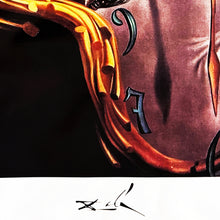 Load image into Gallery viewer, SALVADOR DALI 'Clock Explosion' (1988) Offset Lithograph Poster