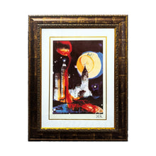 Load image into Gallery viewer, SALVADOR DALI 'The Moon on Manhattan' (1976) Custom Framed Limited Ed. Lithograph