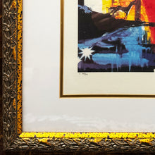 Load image into Gallery viewer, SALVADOR DALI 'The Moon on Manhattan' (1976) Custom Framed Limited Ed. Lithograph