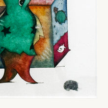 Load image into Gallery viewer, SAMUEL RUDER 'The Regulars' (2018) Custom Framed Original Artwork(s)