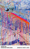 SARAH SZE 'Rip Tide' (2025) Offset Lithograph Exhibit Poster - Signari Gallery 