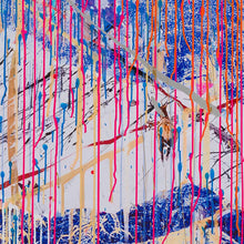 Load image into Gallery viewer, SARAH SZE &#39;Rip Tide&#39; (2025) Offset Lithograph Exhibit Poster - Signari Gallery 
